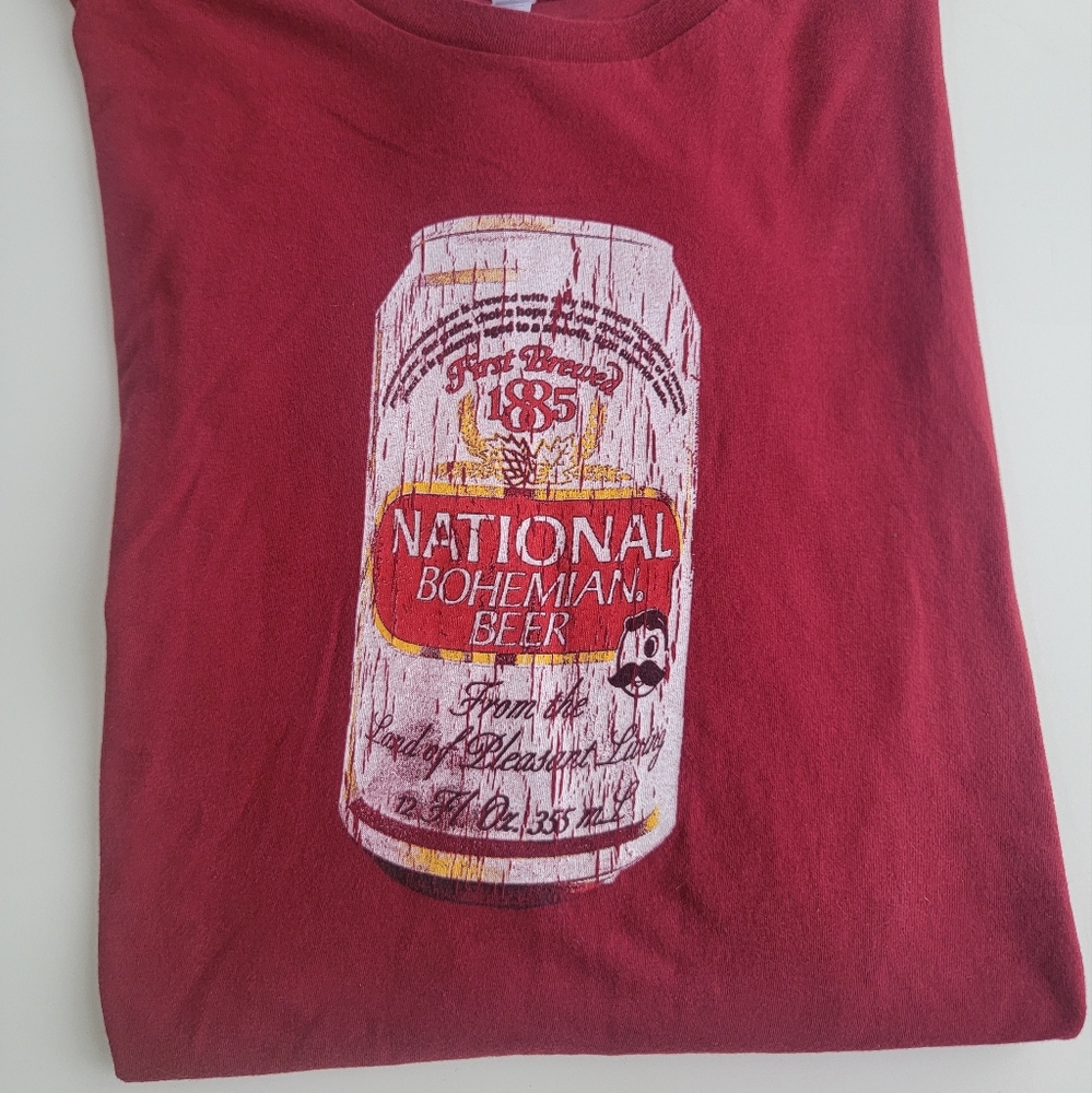 National Bohemian Beer Tshirt